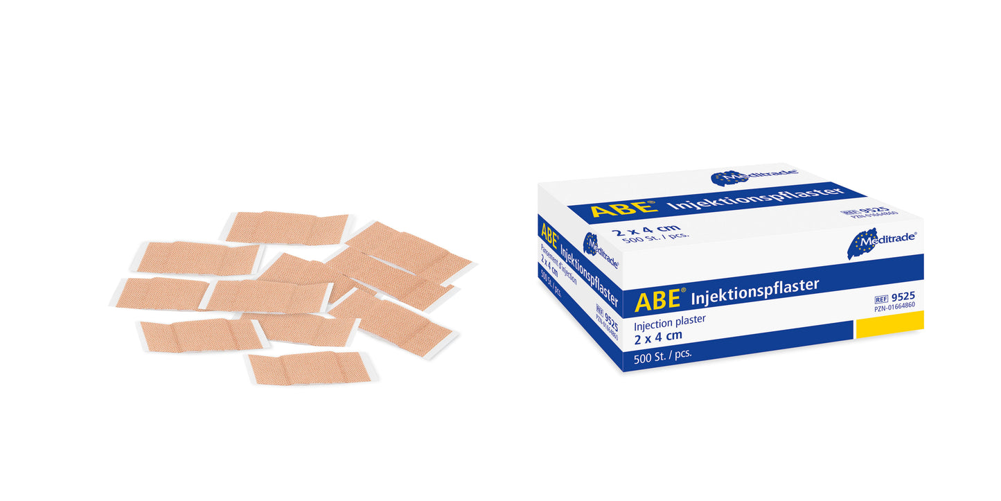 ABE® injektionsgips, 2 x 4 cm | Förpackning (500 stycken)