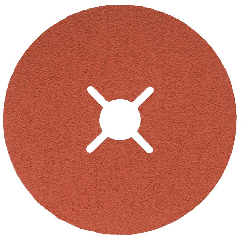 3M™ Cubitron™ II Fiber Disc 987C, 115 mm x 22 mm, 80+, slitsad | Förpackning (25 stycken)