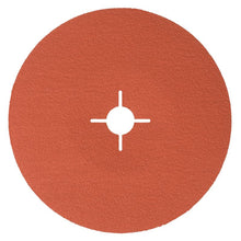 3M™ Cubitron™ II Fiber Disc 987C, 180 mm x 22 mm, 80+, slitsad | Förpackning (25 stycken)