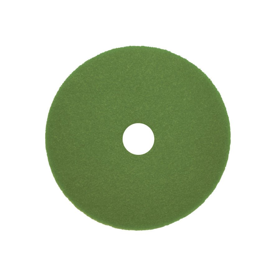 En Arcora Sunshine Final No4 grön cirkulär block med mittelhål (kartong, 10 stycken) är avbildad mot en vit bakgrund.