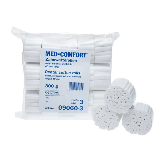 Ampri Med-Comfort Dental Zahnwatter Rollers 1500 g, olika storlekar