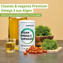 Veganska Omega 3 kapslar gjorda av alger