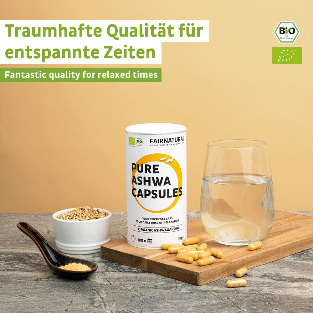 Ekologiska Ashwagandha kapslar