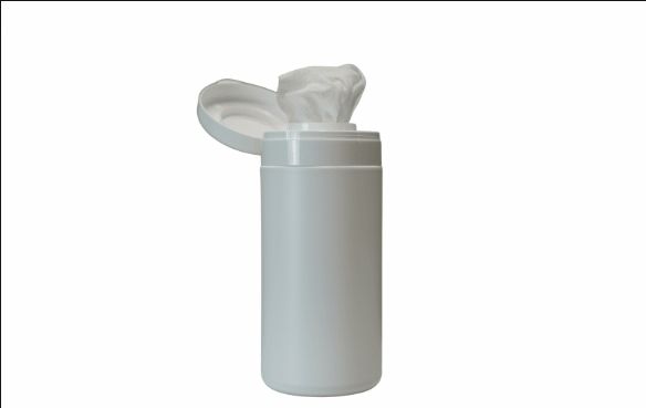 Tom dispenserbehållare inklusive lock Altruman®/Altrufect® Wipes, vit