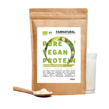 Ekologiskt veganskt proteinpulverneutralt utan soja