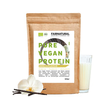 Ekologiskt veganskt proteinpulver vanilj utan soja