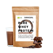 Ekologisk vassleproteinpulverchoklad