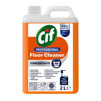 Cif Professional Concentrated Golvrengöringsmedel | Kanister (2 l)
