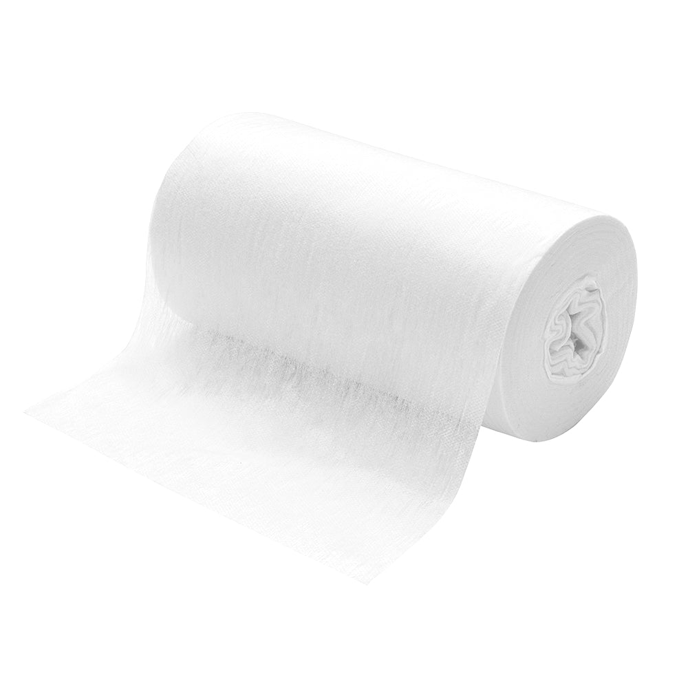 TASKI Florzip påfyllningsförpackning 65 från Diversey Deutschland GmbH & Co. OHG innehåller 6 rullar med 150 vita, oljebehandlade engångsdukar (65 x 25 cm), idealiska för rengöring av oljiga ytor. Leverans i kartong med 6 hinkar.