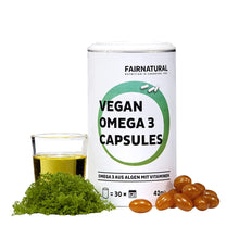 Veganska Omega 3 kapslar gjorda av alger