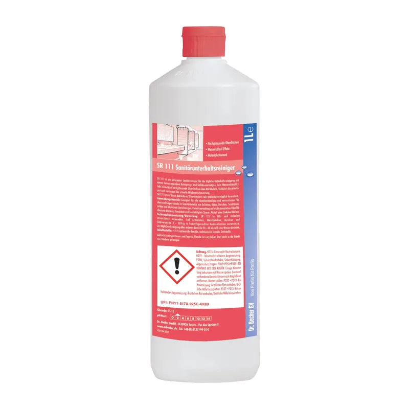 Sanitetsunderhållsrengöringsmedel