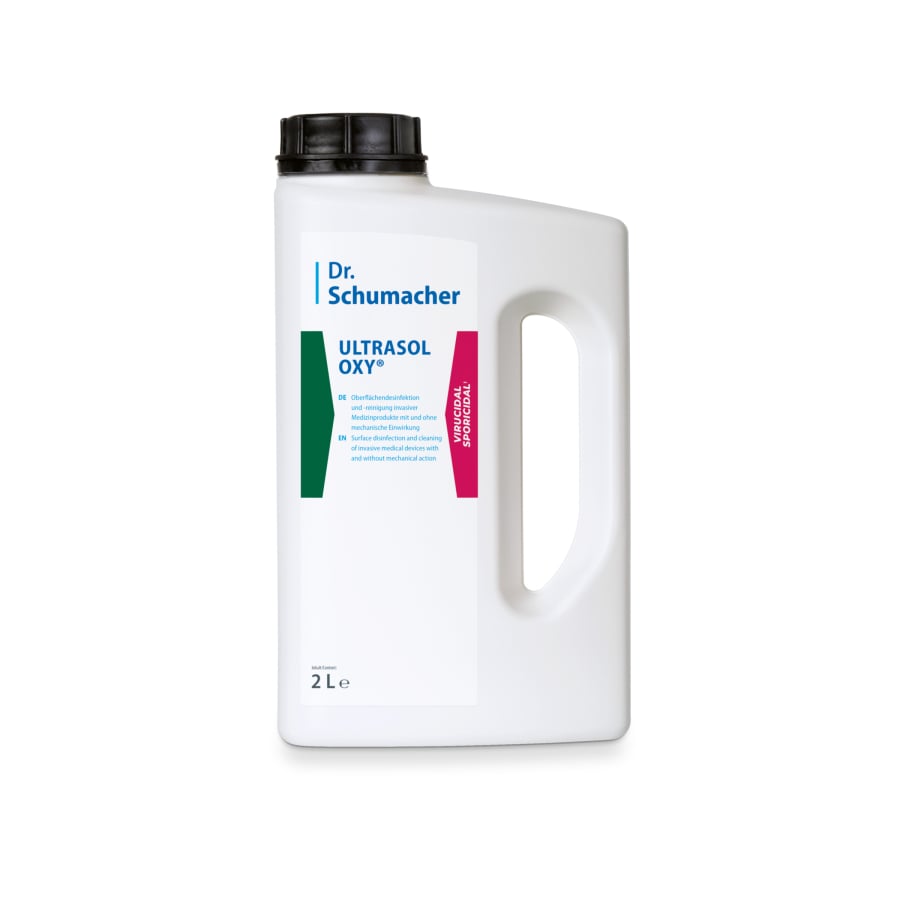Dr. Schumacher Ultrasol Oxy dual label flytande desinfektionsmedel | Flaska (2L)
