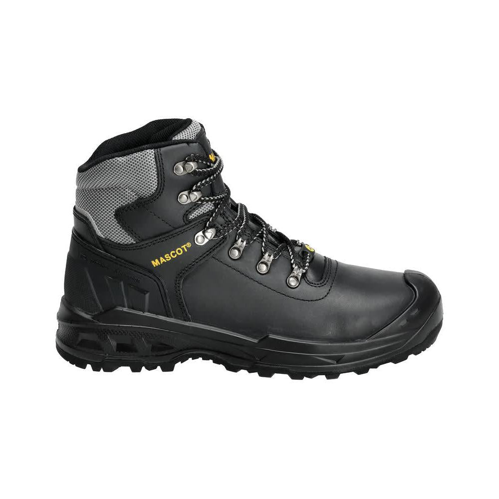 MASCOT® Elbrus skyddsstövlar S3 skyddsskor, svart/gul