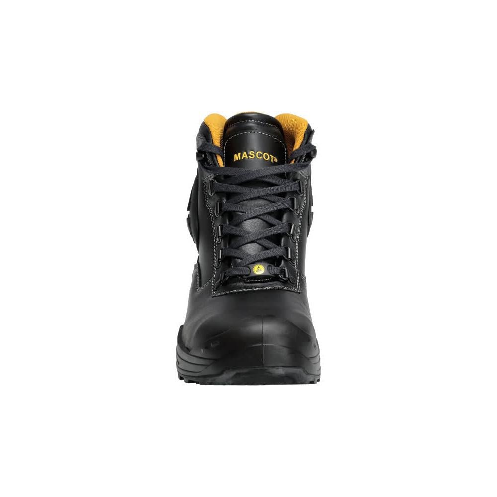 MASCOT® Batura Plus skyddsstövlar S3 skyddsskor, svart/gul