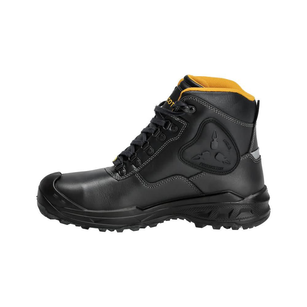 MASCOT® Batura Plus skyddsstövlar S3 skyddsskor, svart/gul