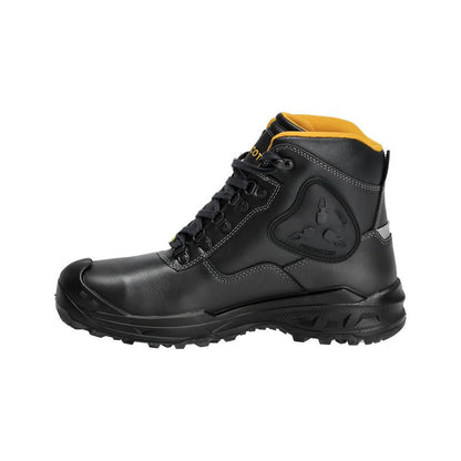 MASCOT® Batura Plus skyddsstövlar S3 skyddsskor, svart/gul