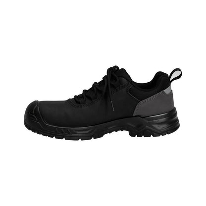 Skyddsskor S3S, snörning skyddsskor S3S, svarta