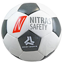 NITRAS fotboll, PU, ​​vit / svart | Förpackning (1 st)