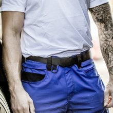 NITRAS bälte med plastspänne, svart Polyester: 100% | Förpackning (1 st)