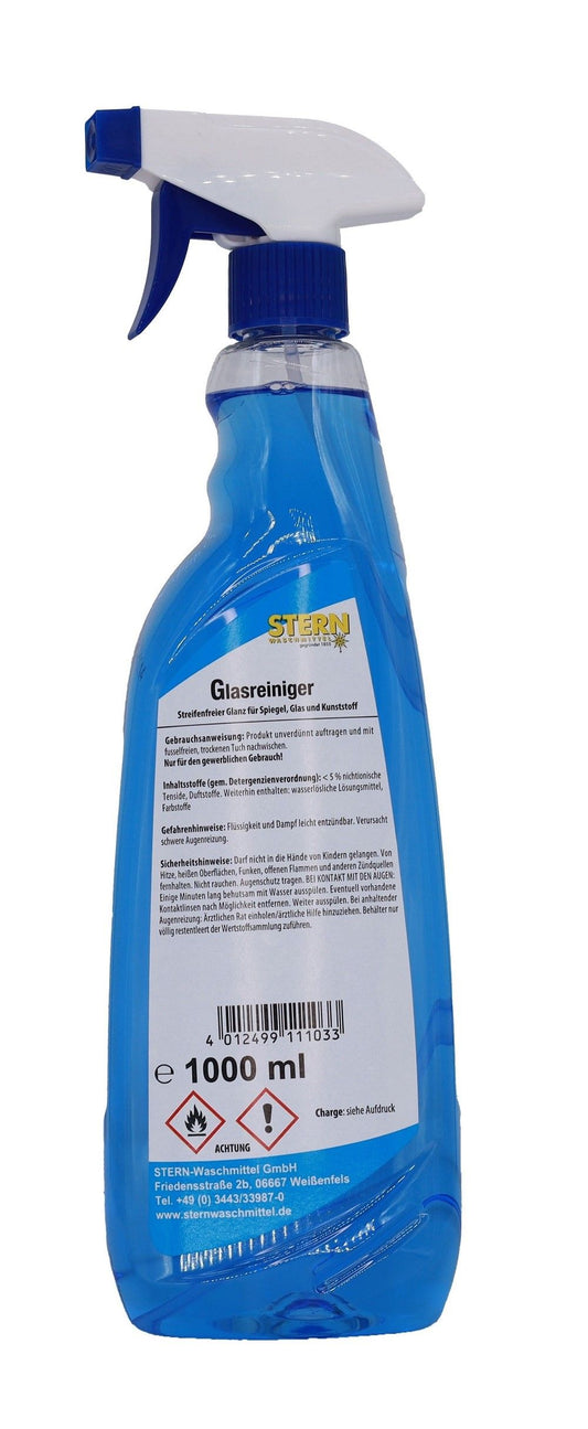 Stern glasrengöring med sprayfästning 1L | Flaskor (1 L)