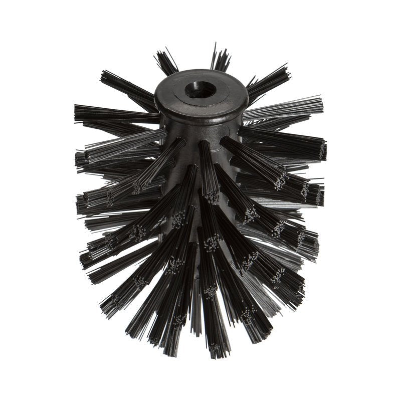 Der Haug Bürsten KG WC-ERSATZBÜRSTENKOPF, SCHWARZ PBT SCHWARZ ø 0,40, ø 78 MM är ett cylindriskt svart ersättningsborsthuvud med styva borst för effektiv rengöring eller skrubbning.