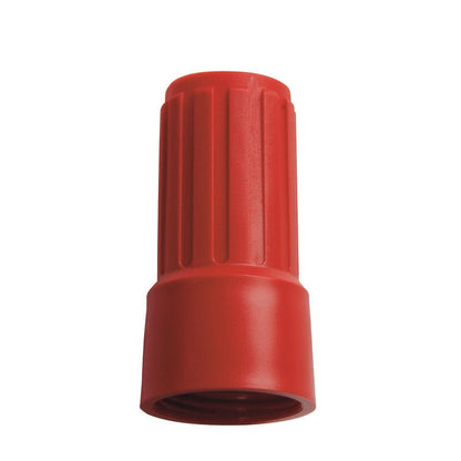 Den ÜBERWURFMUTTER FÖR ADAPTER E1100019 från Haug Bürsten KG kännetecknas av en robust, räfflad cylinderform med bred botten, vilket garanterar en stabil anslutning för adaptrar.