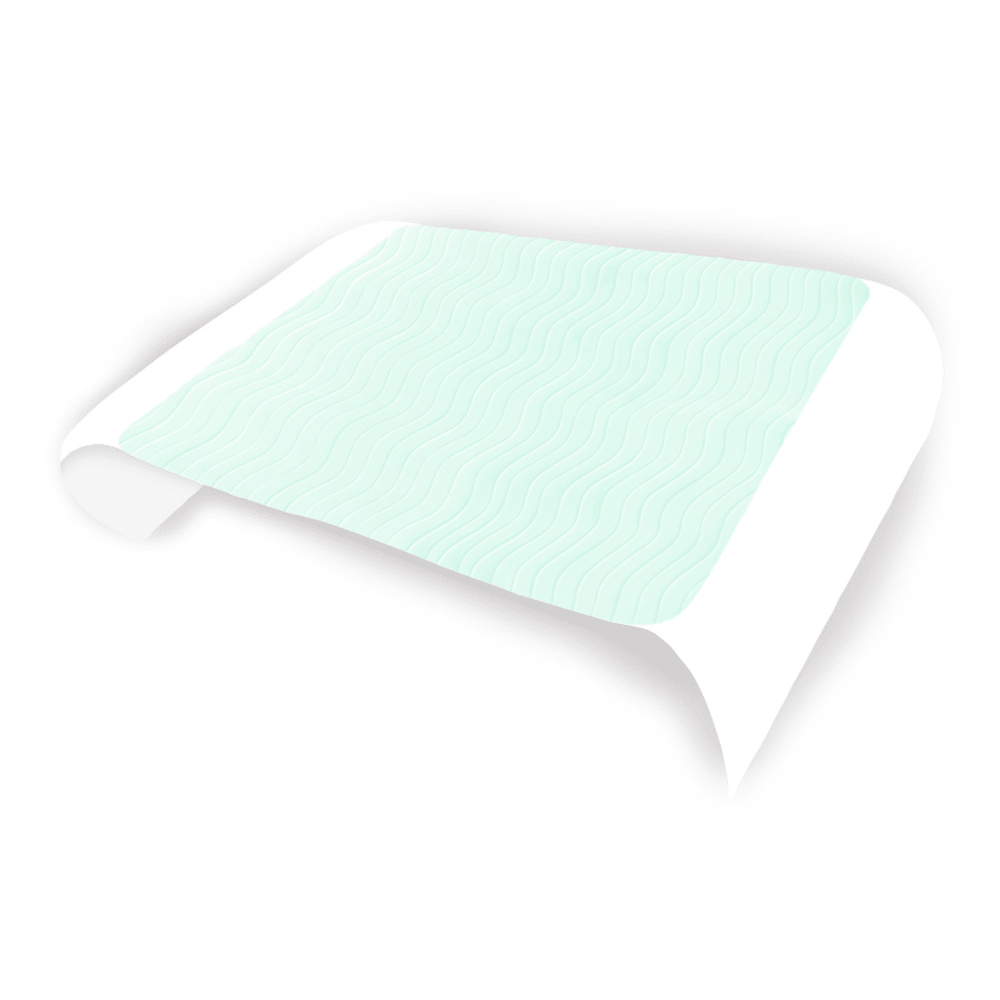 Hartmann MoliCare Premium sängskyddsunderlägg 7 droppar 75x85 cm med vingar