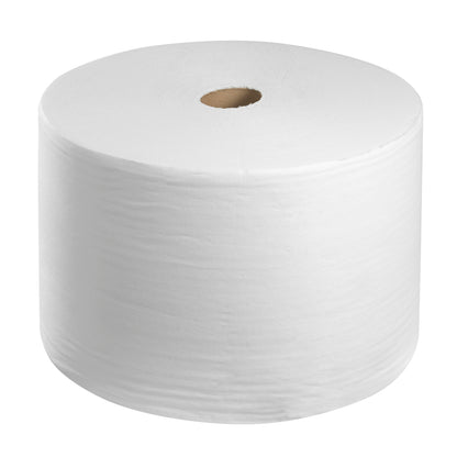 WypAll® X50 General Clean stor rulle från Kimberly-Clark GmbH erbjuder 1 vit rulle med 1100 ark, idealisk som absorberande dukar eller rengöringsdukar stor rulle för områden med hög trafik - perfekt för kommersiellt bruk.