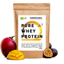 Ekologisk vassleproteinpulver Mango