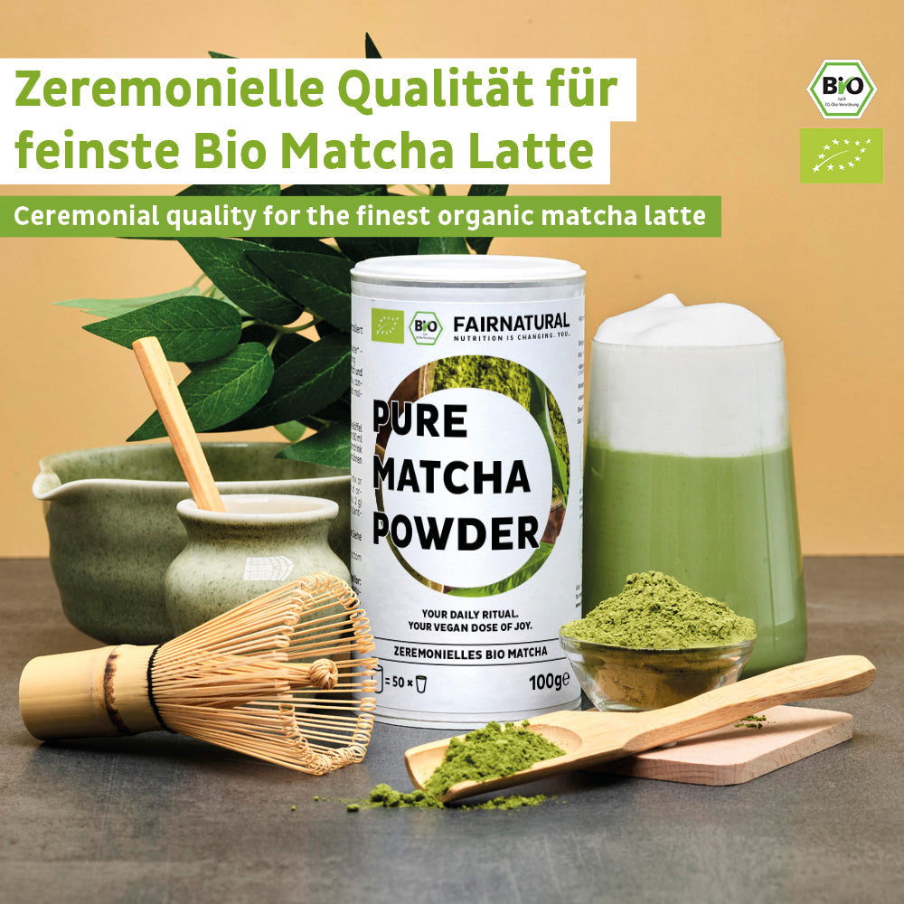 Ceremoniellt ekologiskt matchapulver