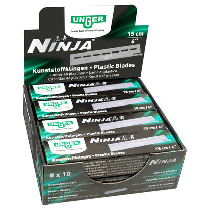 Unger Kunststoffklingen 15 cm Ninja Glasschaber