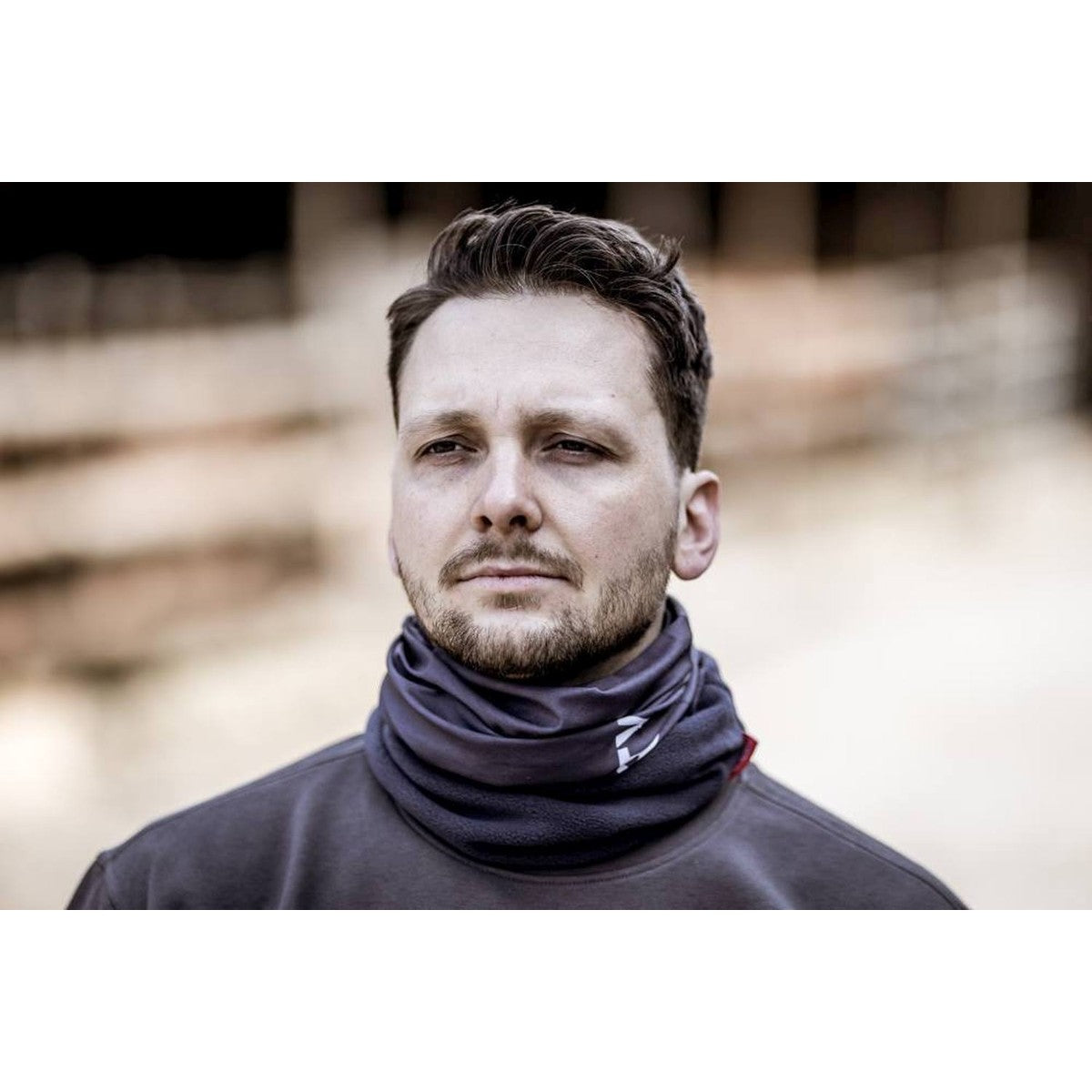 NITRAS multifunktionell rörduk, antracit Polyester: 100% | Förpackning (1 st)