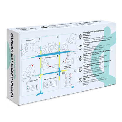 Alla test Vitamin-D Test Kit Snabbt snabbtest | 1 bit