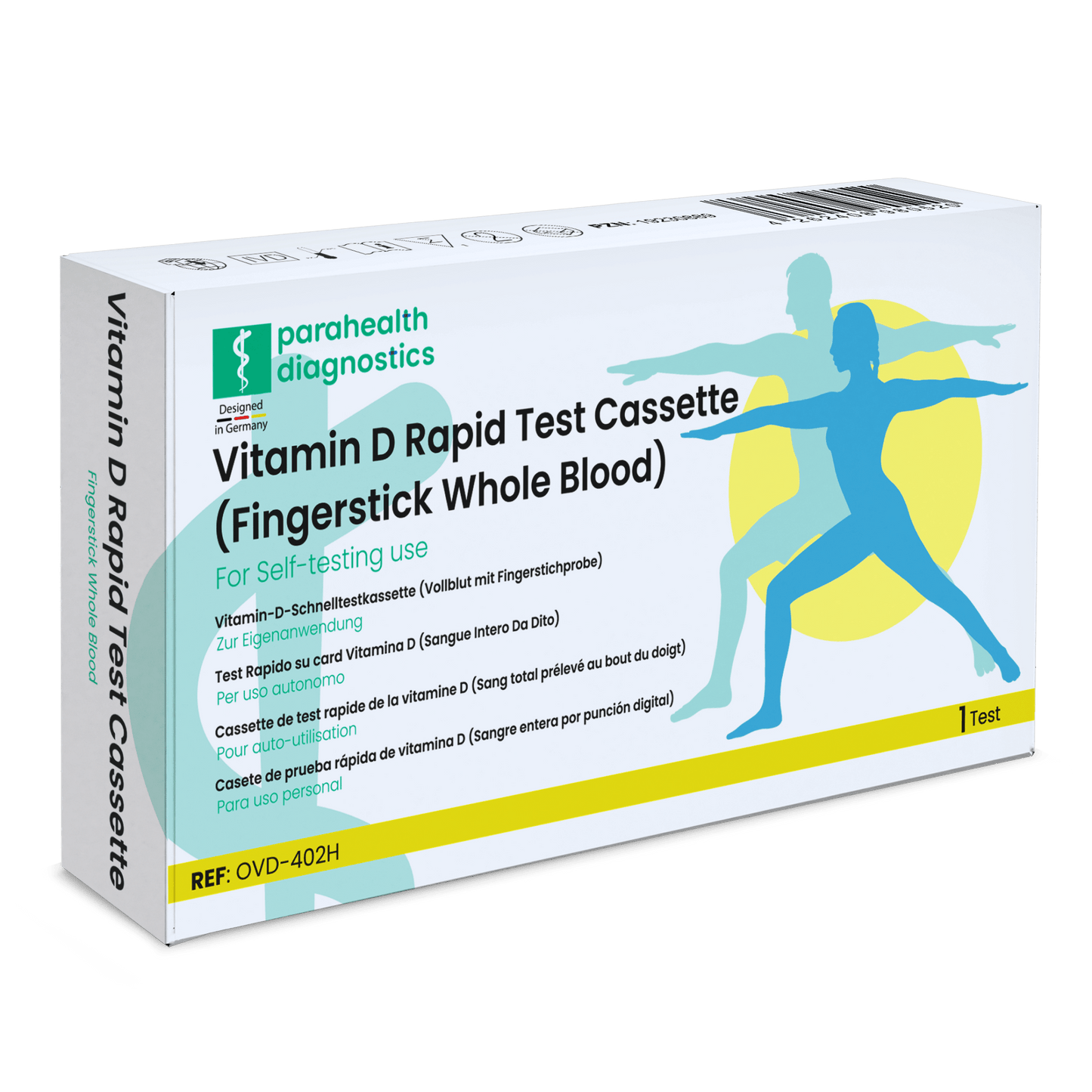 Alla test Vitamin-D Test Kit Snabbt snabbtest | 1 bit