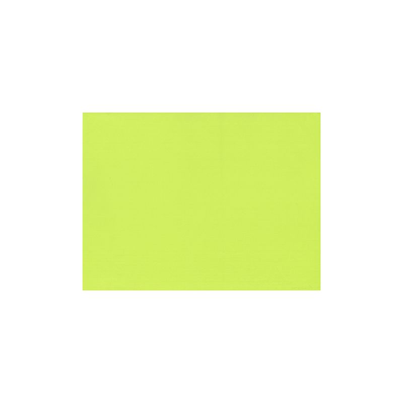 Ett enkelt PAPSTAR 100 bordsunderlägg av papper (30 x 40 cm) från PAPSTAR GmbH i lysande neongult, centrerat på vit bakgrund.