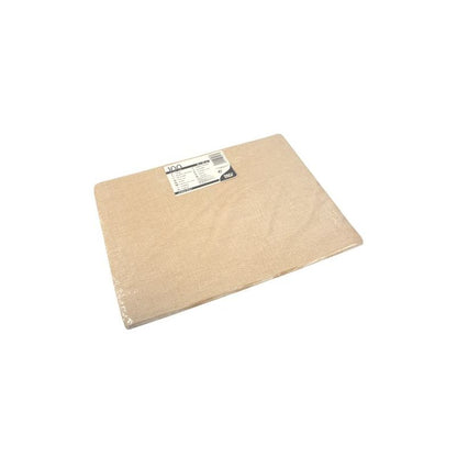 En rektangulär stapel PAPSTAR 100 bordsunderlägg, papper 30 x 40 cm från PAPSTAR GmbH, är insvept i genomskinlig plast och försedd med en vit och svart etikett. Bakgrunden är enfärgad vit.