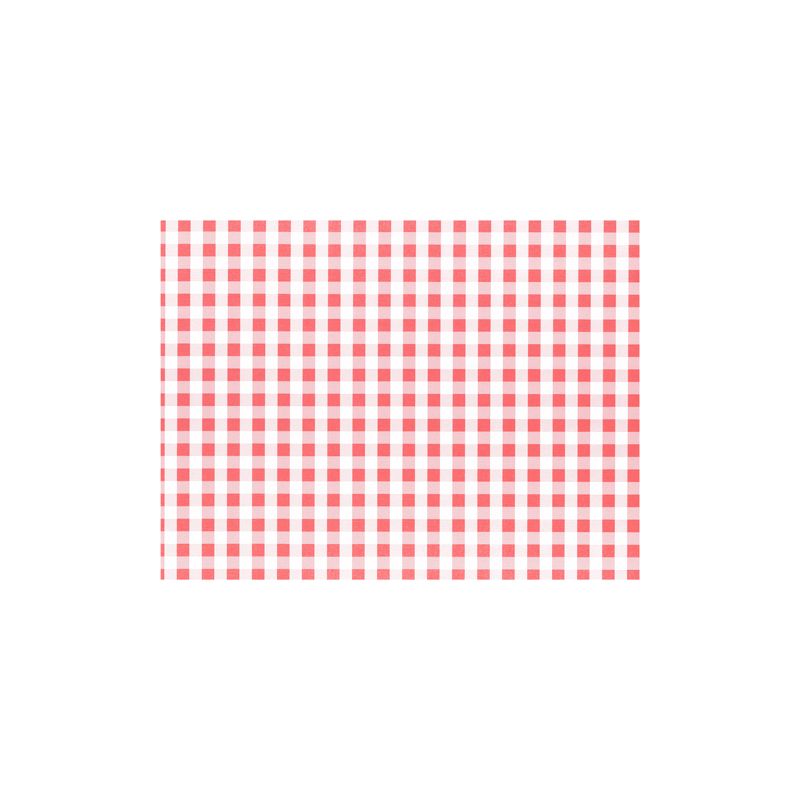 De PAPSTAR 100 bordsunderläggen från PAPSTAR GmbH är miljövänliga pappersbordsunderlägg (30 x 40 cm) med ett röd-vitt rutmönster med jämnt fördelade kvadrater på vit bakgrund.