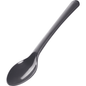 Den återanvändbara teskeden, 14 cm, svart, PP från Abena Re-Seller GmbH (förpackning med 100 stycken) är en svart, återanvändbar tesked av polypropen med långt skaft - ett miljövänligt val för daglig användning.