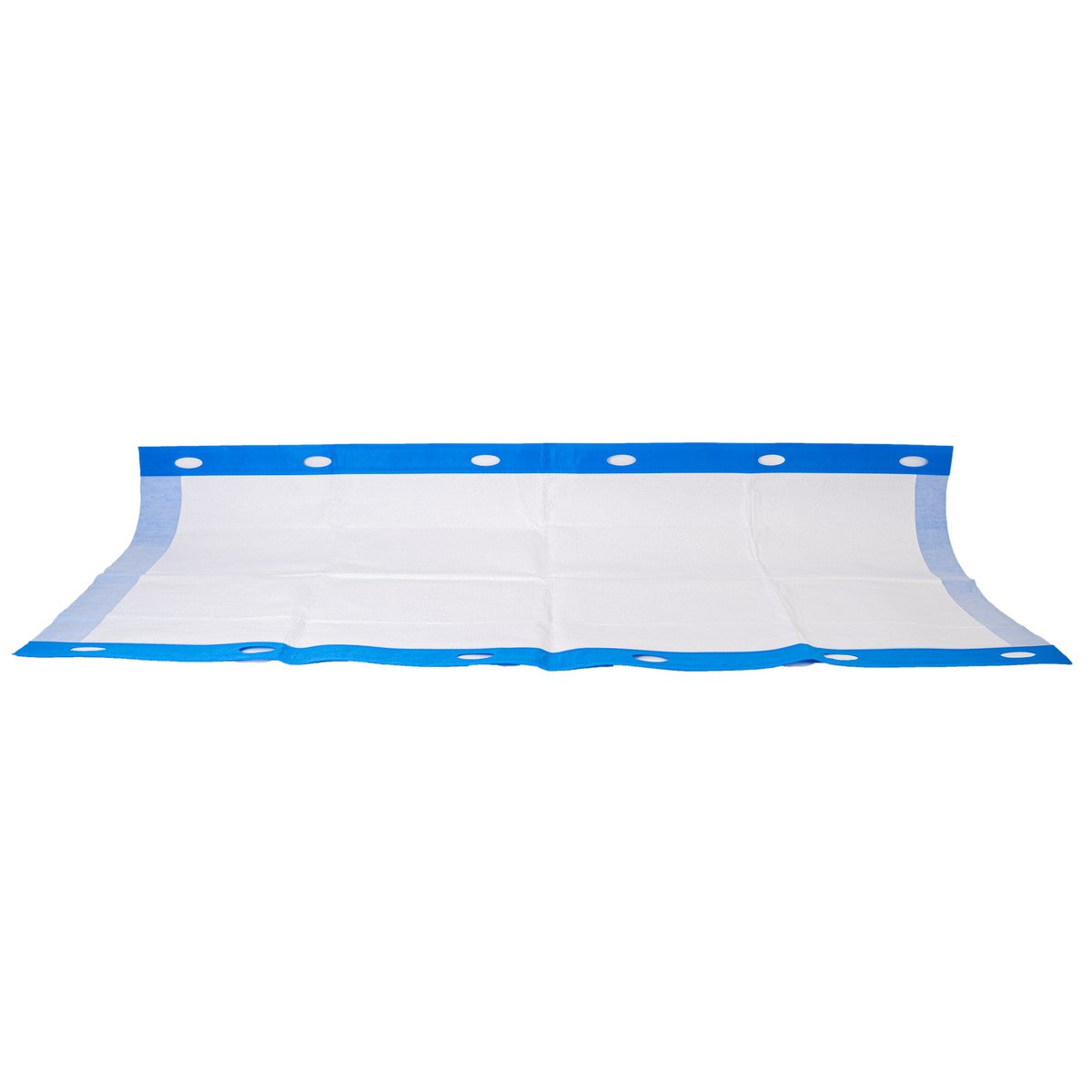Rescue Trade Einmal-Umbettungslaken mit Griffen 220x90cm blau