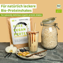 Ekologiskt veganskt proteinpulver vanilj utan soja