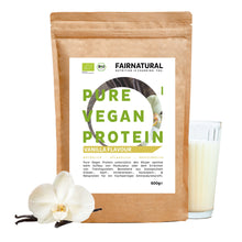 Ekologiskt veganskt proteinpulver vanilj utan soja