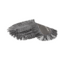 Den professionella moppen Swep Single r-MicroTechmop - 50 cm från Vileda GmbH har en grå mikrofiber-rengöringshandske av återvunnet material med långa, mjuka fibrer i vikt position.