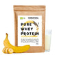 Ekologiskt vassleproteinpulver banan