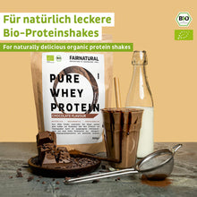 Ekologisk vassleproteinpulverchoklad