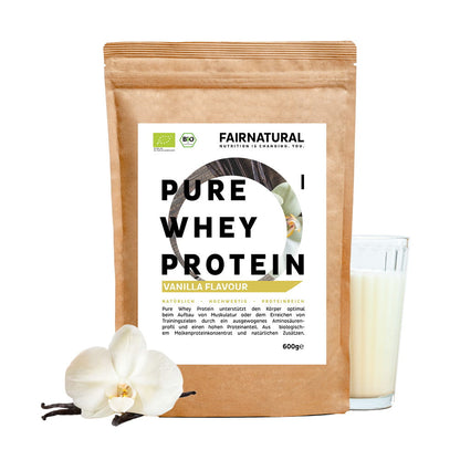 Ekologiskt vassleproteinpulver vanilj