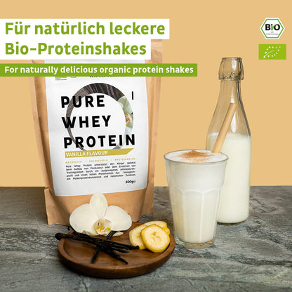 Ekologiskt vassleproteinpulver vanilj