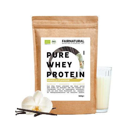 Ekologiskt vassleproteinpulver vanilj