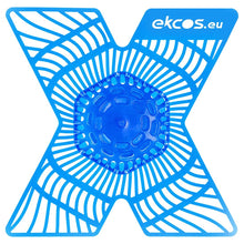 ëkcos xcrën puck Urinalsieb, Duft fresh, bis 30 Tage blau