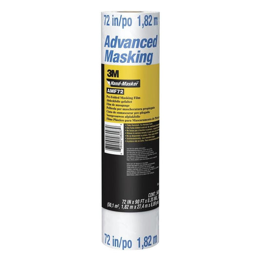 3M™ Hand-Masker™ Abdeckfolie, AMF72-8G; 1,82 m x 27,4 m, 1 Rolle/Packung