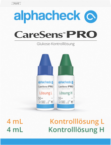 CareSens Pro kontrolllösning H | Flaska (4 ml)
